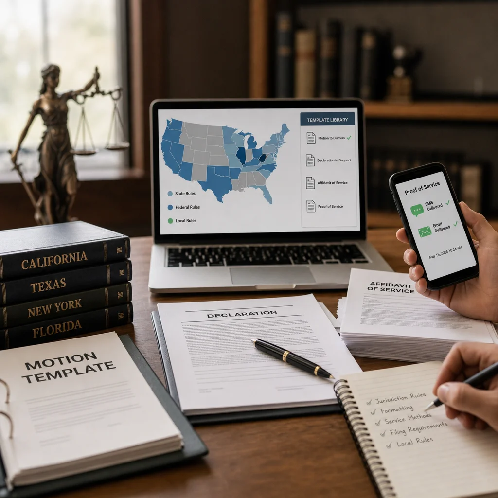 Motion and Declaration Templates by Jurisdiction: Your Compliance Roadmap
