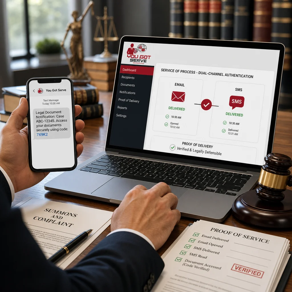 Best Dual-Channel Authentication for Legal Document Service in 2026