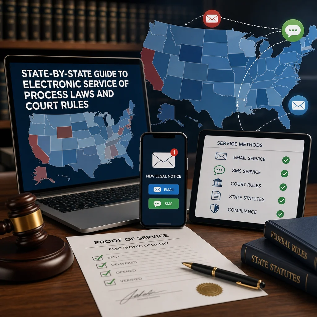State-by-State Guide to Electronic Service of Process Laws and Court Rules